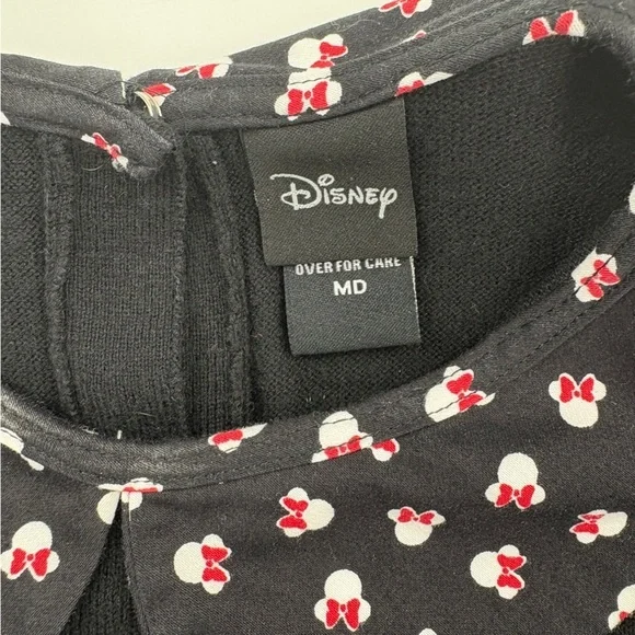 Disney Black Sweater with Collar - Picture 8 of 10